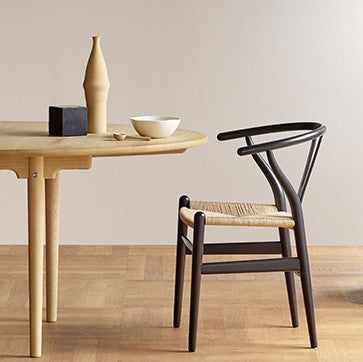 Wishbone Hasırlı Sandalye