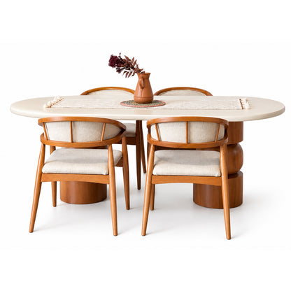 Lea Sandalye-4'lü Set