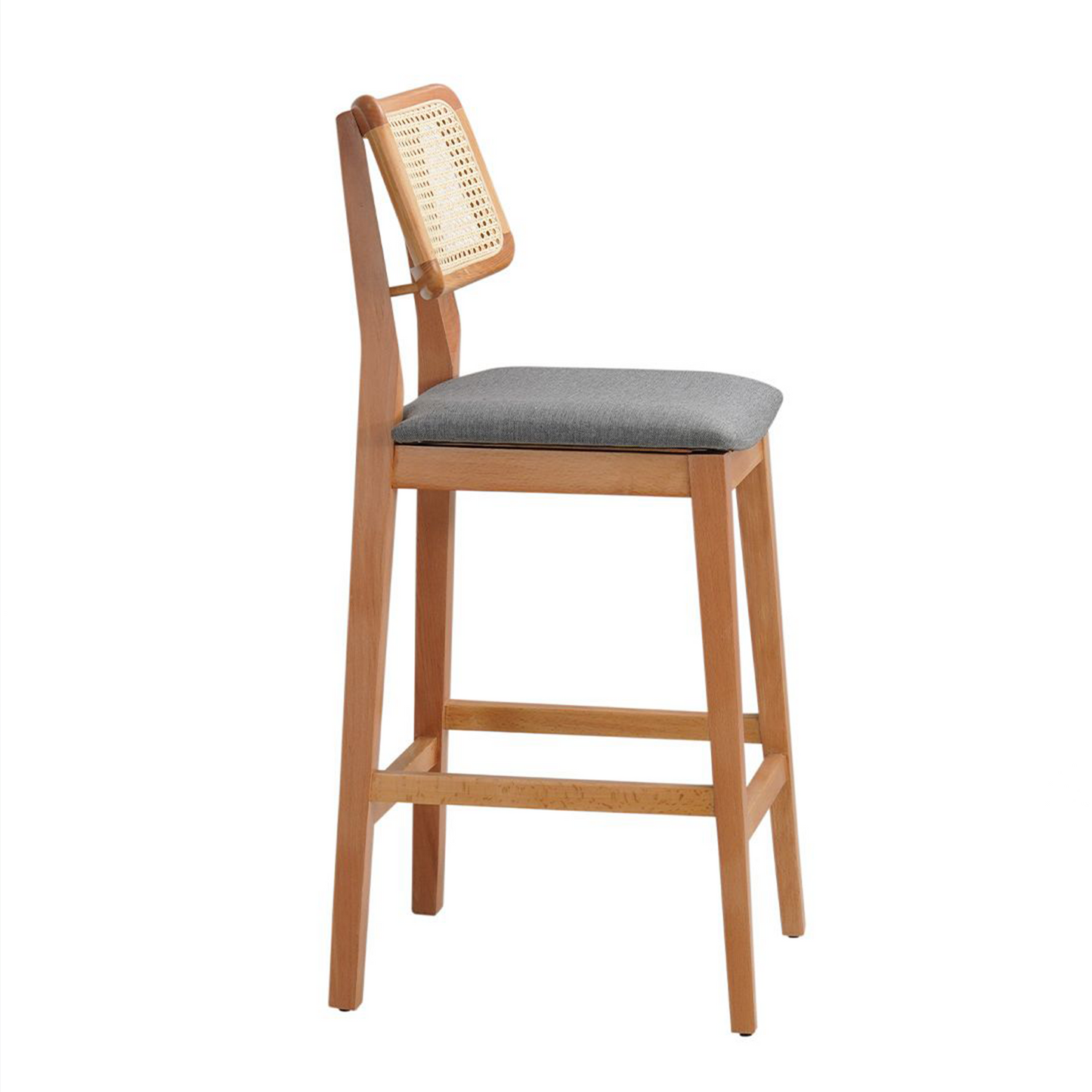 Zion Hasırlı Bar Sandalyesi